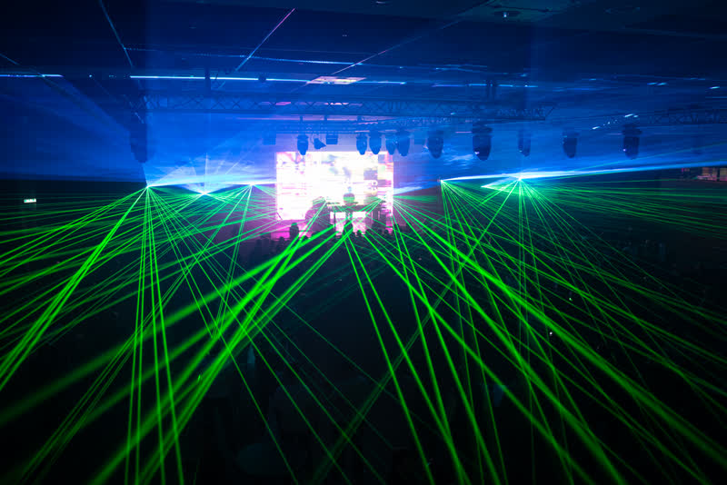 Outdoor Lasershow